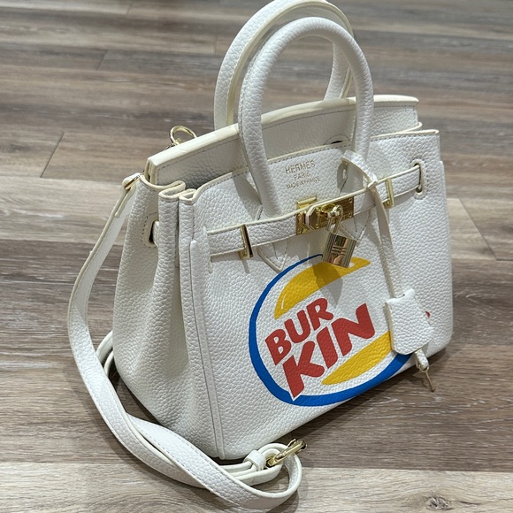 NWT! Authentic Seth Fountain 2023 Novelty “Burkin” Bag - Picture 13 of 15